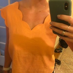 & Other Stories Orange Top